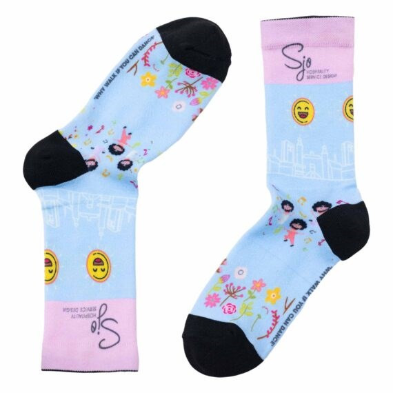 Bedruckte Socken