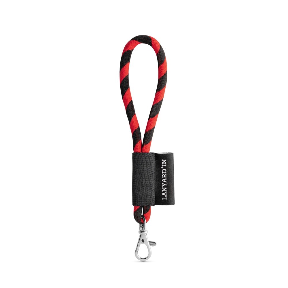 75090. Lanyard Tube Short Set. Standardmodelle - schwarz, rot