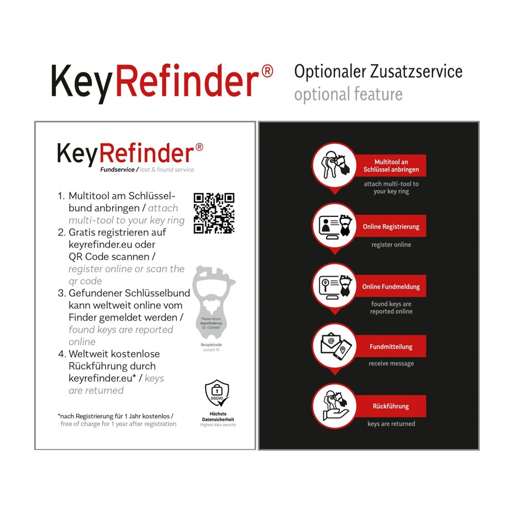 ROMINOX® Key Tool // Car - 18 functions (Auto) ROMINOX® Key Tool // Car - 18 functions (Auto)