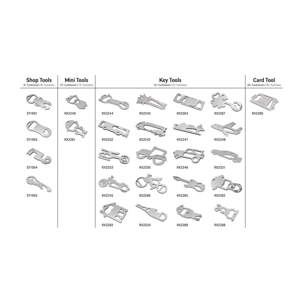 ROMINOX® Key Tool // Car - 18 functions (Auto) ROMINOX® Key Tool // Car - 18 functions (Auto)