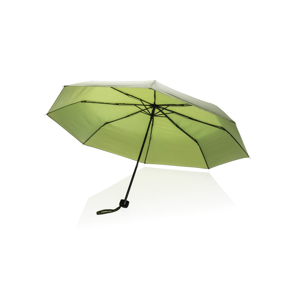 20.5" Impact AWARE™ RPET 190T Mini-Schirm - grün (± PMS 5753)