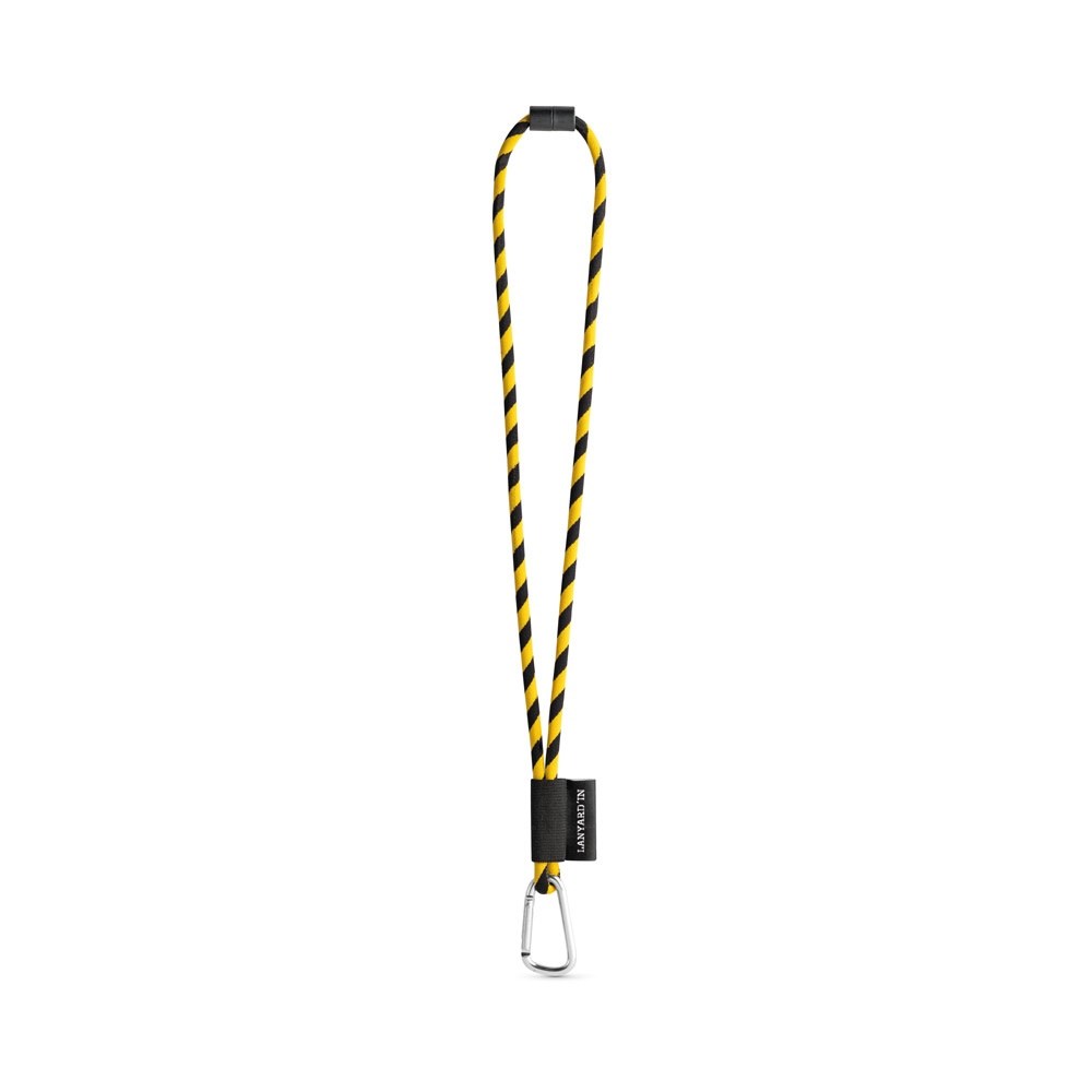 75089. Lanyard Tube Long Set II. Standardmodelle - schwarz, gelb