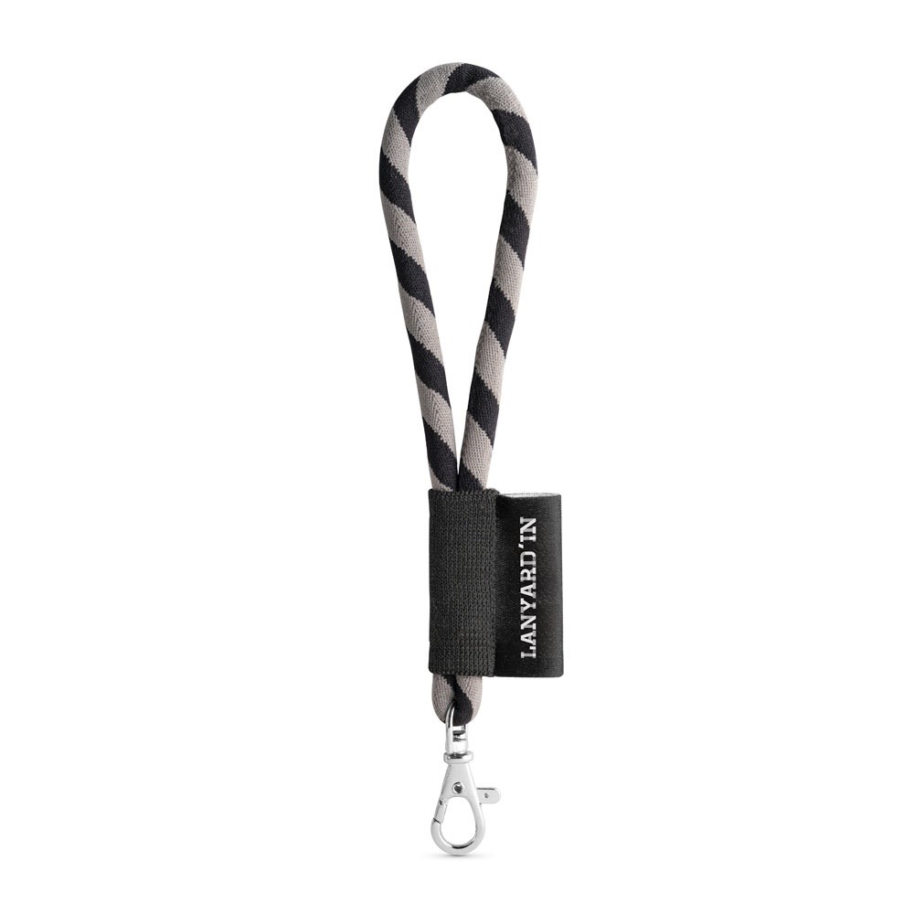 75090. Lanyard Tube Short Set. Standardmodelle - schwarz, grau