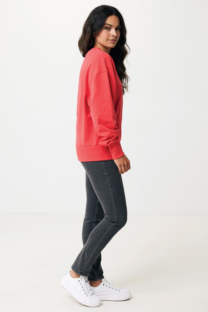 IQONIQ Kruger Relax-Rundhals-Sweater aus recycelt. Baumwolle
