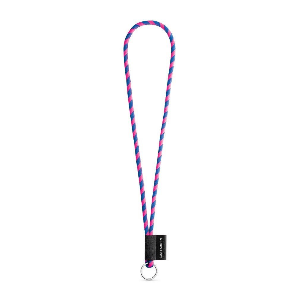 75093. Lanyard Tube Long Set I. Standardmodelle - Rosa Hexachrome, Königsblau