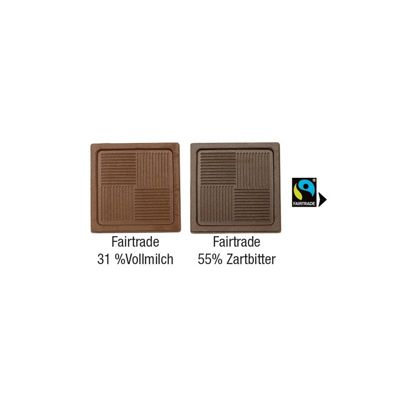 Schokotäfelchen FAIRTRADE