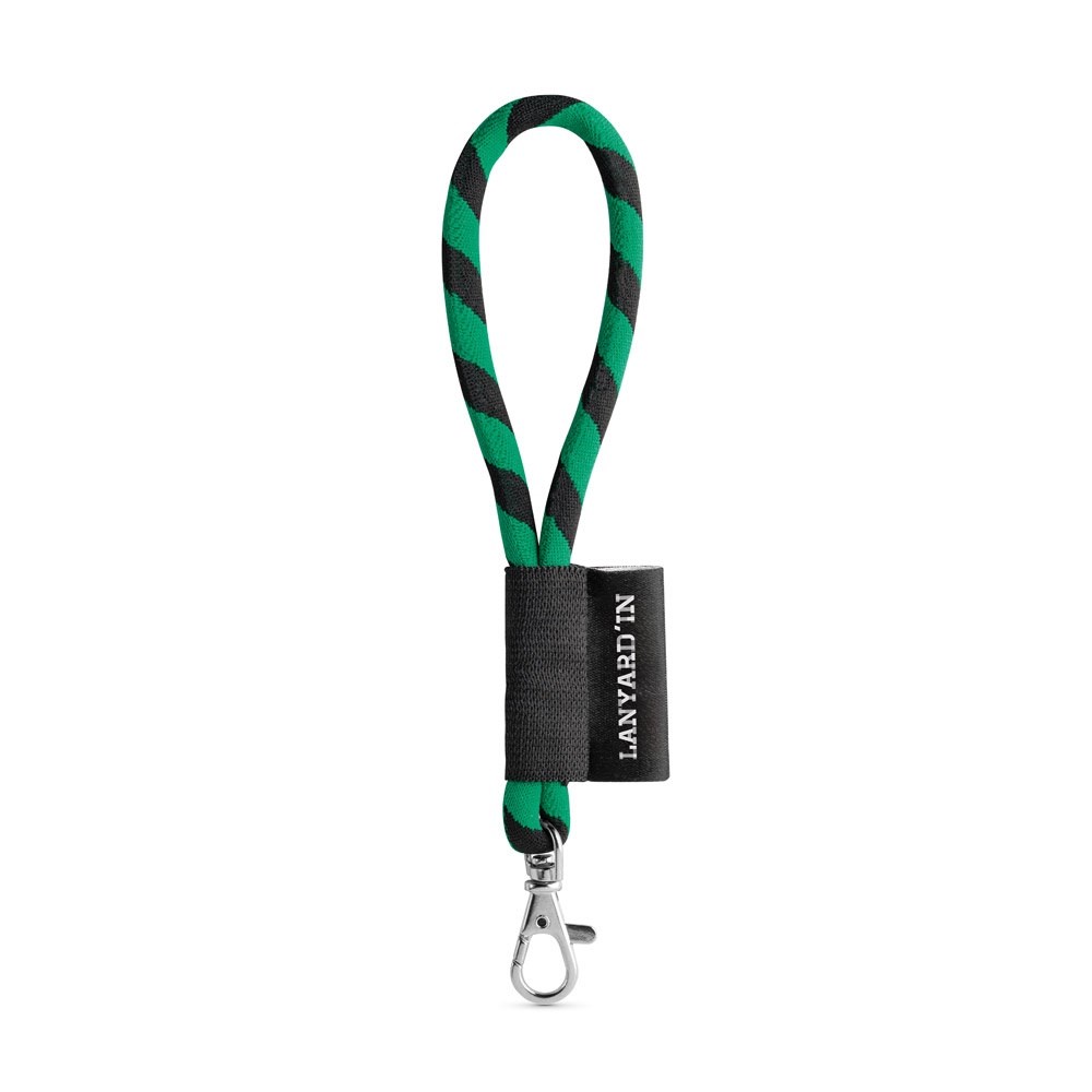 75090. Lanyard Tube Short Set. Standardmodelle - schwarz, grün