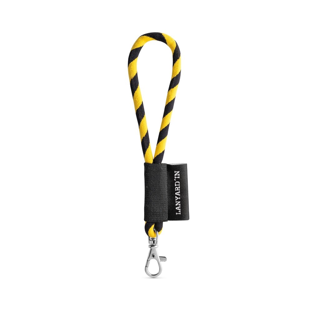 75090. Lanyard Tube Short Set. Standardmodelle - schwarz, gelb