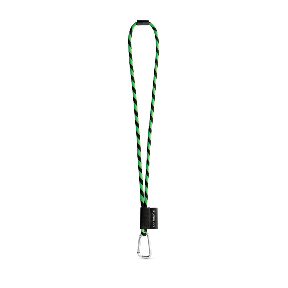 75089. Lanyard Tube Long Set II. Standardmodelle - Grün Hexachrome, Schwarz