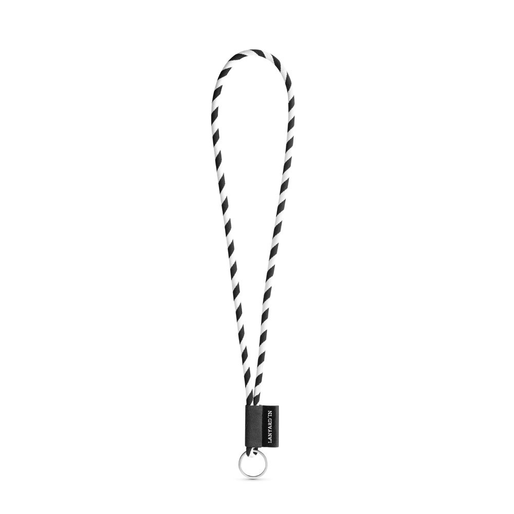 75093. Lanyard Tube Long Set I. Standardmodelle - Schwarz, Weiß
