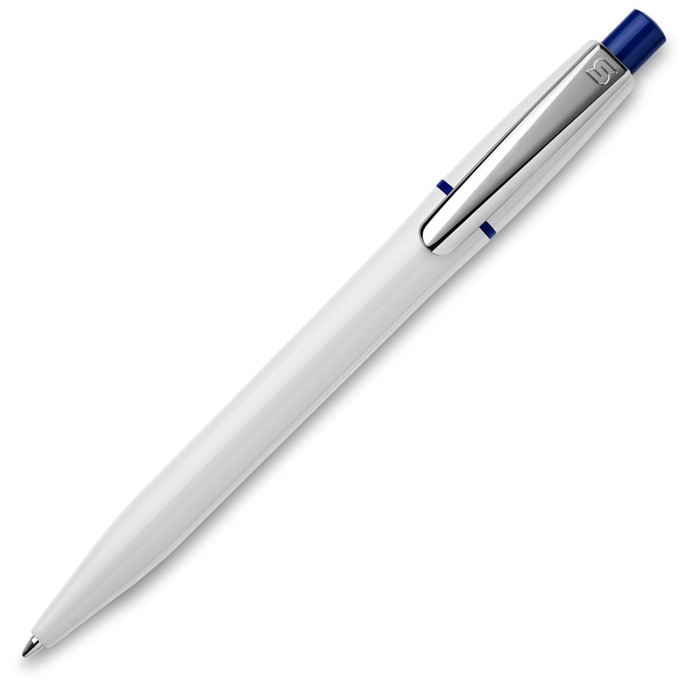 Weiss / Dunkelblau