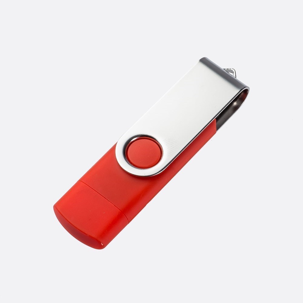 USB-Stick Expert Duo-Rot-8 GB
