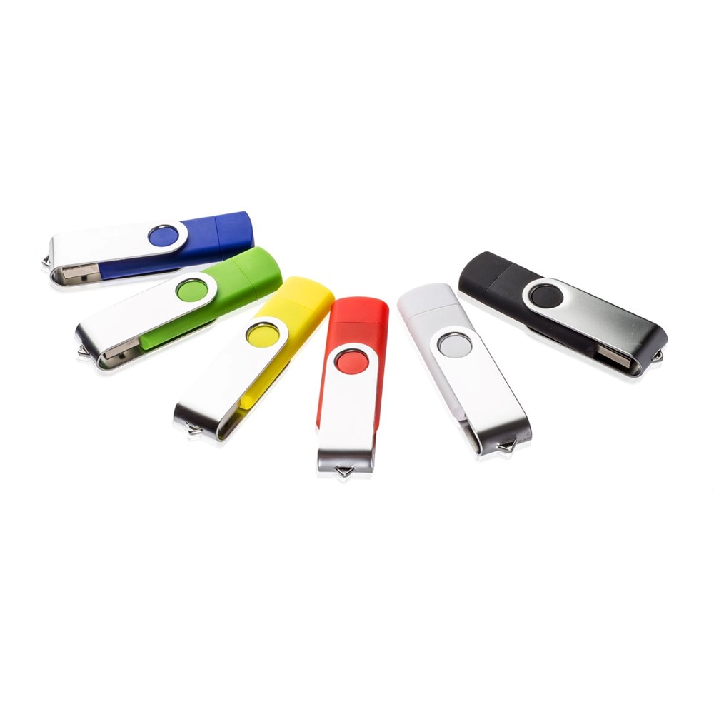 USB-Stick Expert Duo-Rot-8 GB